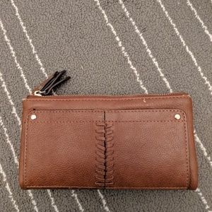 Brown Long Wallet